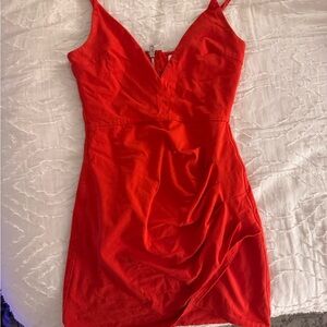 Princess Polly Vibrant Red Mini Dress